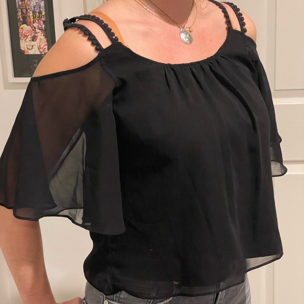 L is for Lover black top